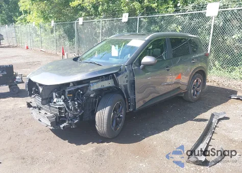 2024 Nissan Rogue Sv Fwd из США, поврежденный, VIN 5N1BT3BA0RC751033